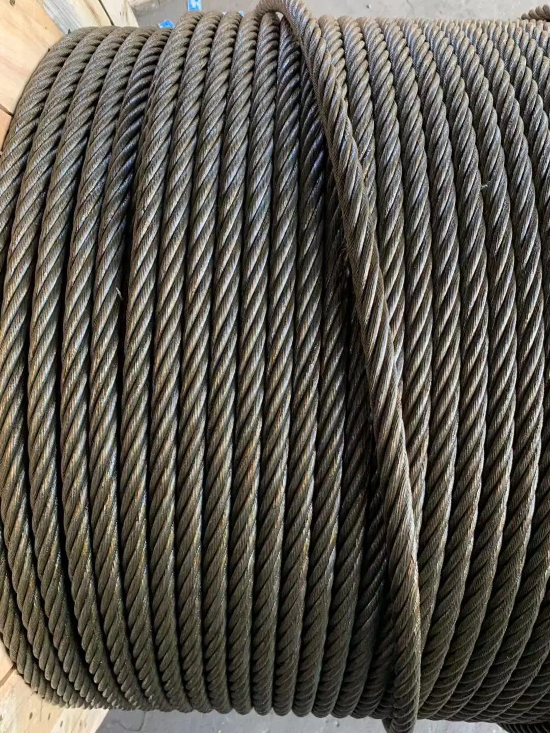 Ungalvanized 6X36sw+FC Steel Wire Rope Wire Cable Ss Stainless High Carbon Steel