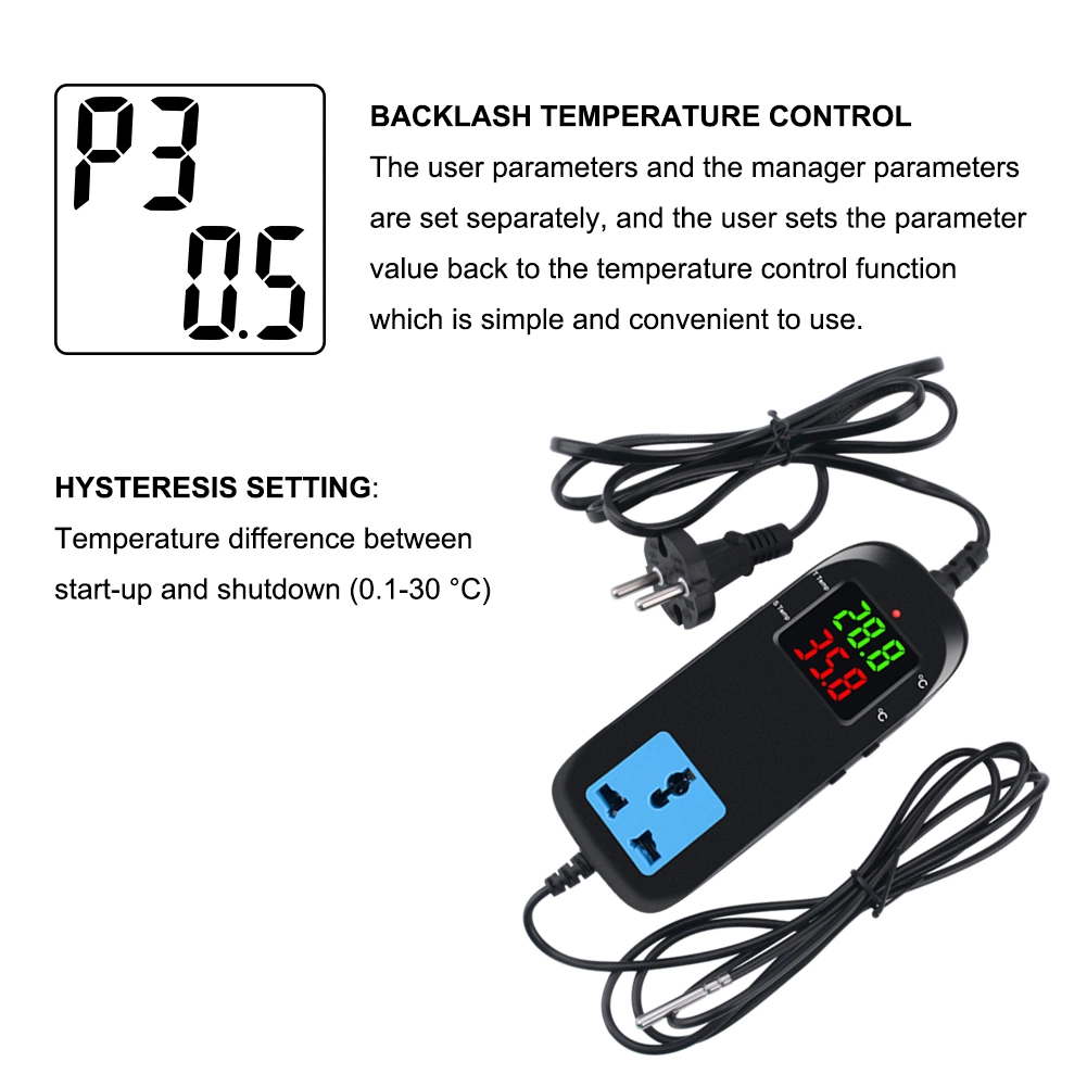 Intelligent Temperature Controller Electronic Socket for Home Cold Storage and Laboratory