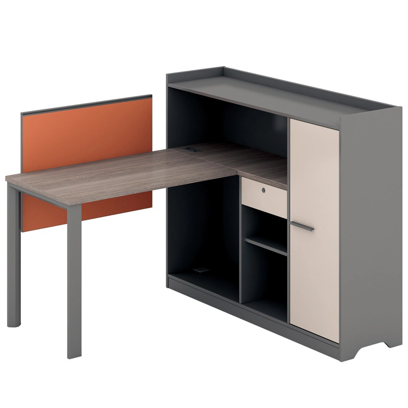 Simple Wooden Office Furniture Modern Furniture Office Table Computer Office Desk Office Partition (UL-230023)