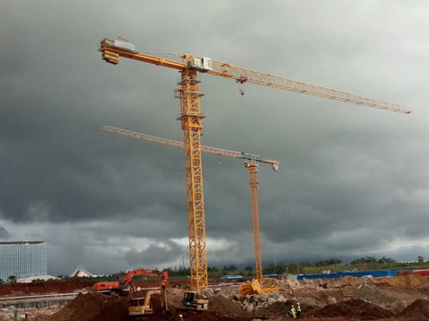 Oriemac Xgt7020-12 Construction Machine Flat Top Tower Crane with Competitive Price