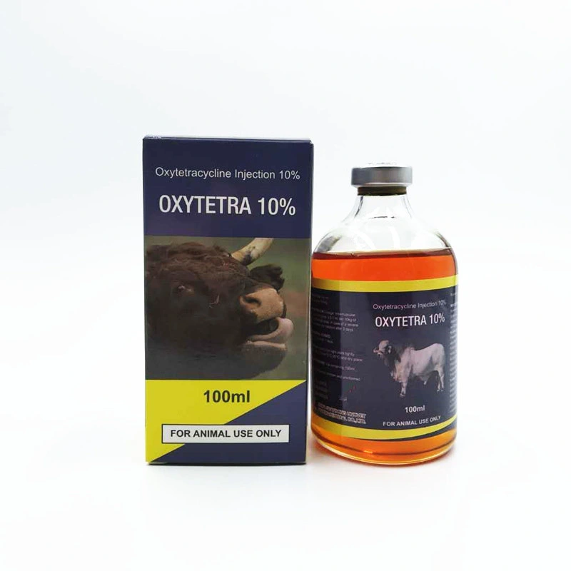 Veterinary Medicine Oxytetracycline Injection for Animal Use 100ml with Good Quality