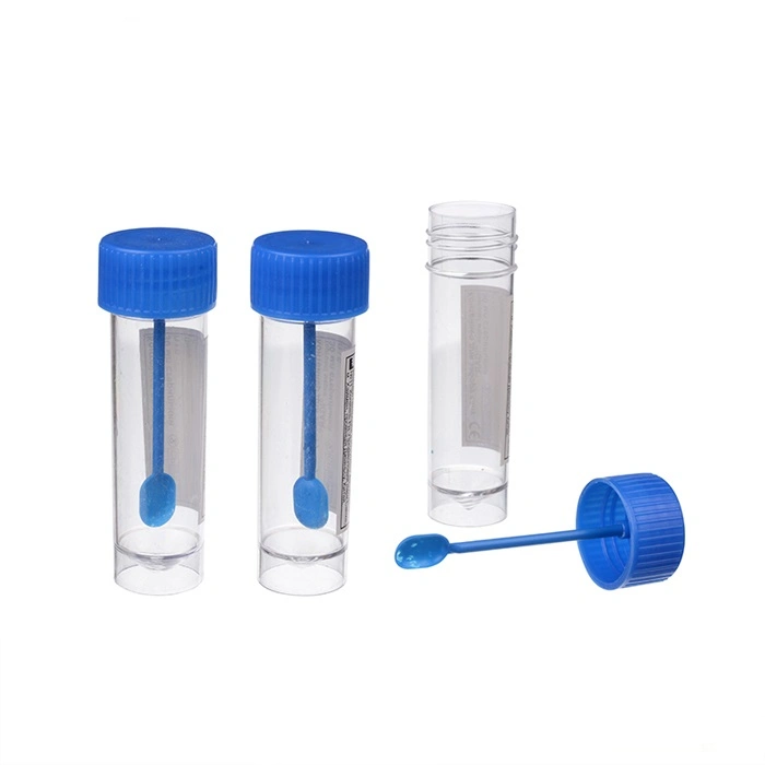 Cryopreservation Tube Lab Supplies Plastic PP Round Button Freezing Tube