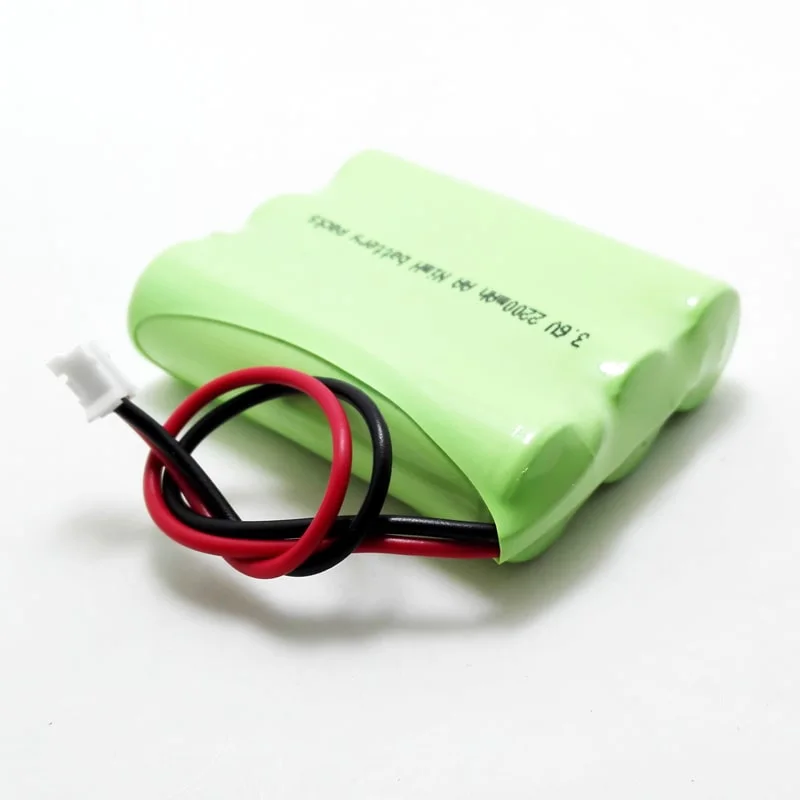 3.6V 2200mAh AA Ni-MH Rechargeable Battery Pack for Emergency Light