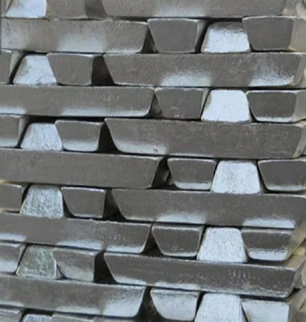 Les lingots d'usine de magnésium Mg métallique de haute qualité de gros lingots de couleur blanc argenté lingot de magnésium de haute qualité