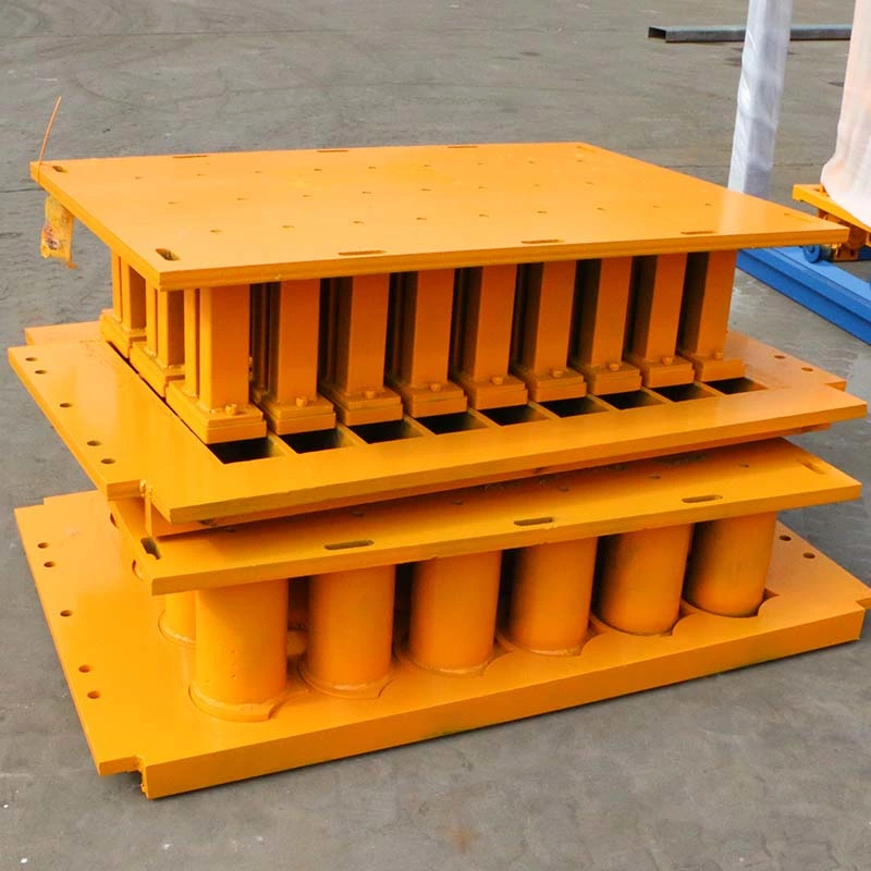 Qt8-15 Auto Hydraulic Pressure Concrete Curb Block Production Line