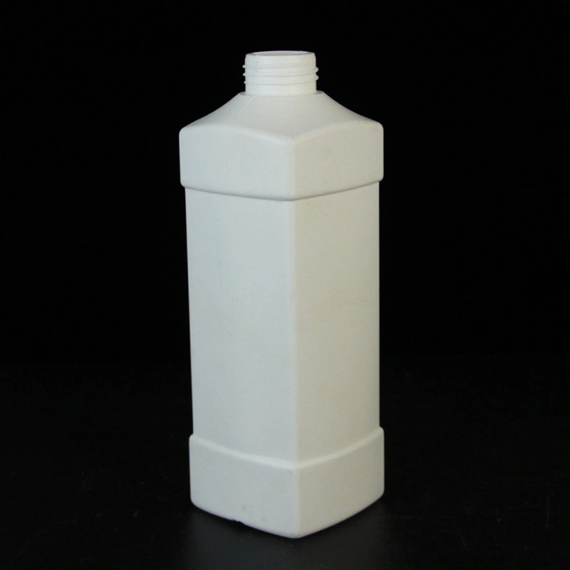 White 500ml Plastic Chemical Bottle 1000ml Detergent Square Bottle