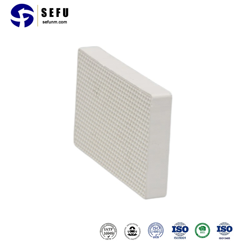 Sefu Diamond Cutting Wheel China Supply Ceramic Foam Filter, Cordierite Honeycomb Ceramic Filter, Honeycomb Monolith Ceramic Square Ceramic Filter