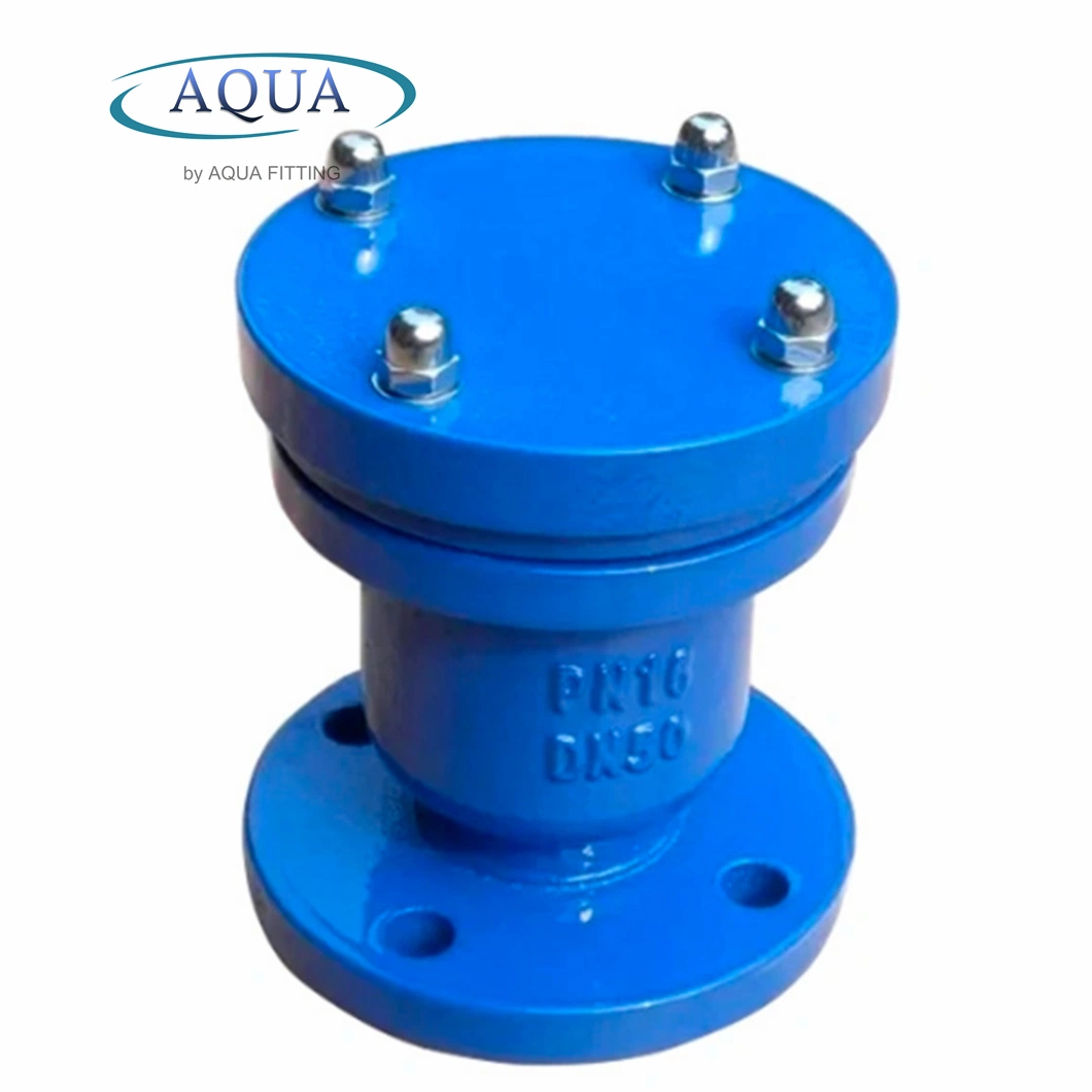 Fusion Bonded Epoxy DN100 Pn16 Ductile Cast Iron Automatic Double Orifice Air Release Valve for Water