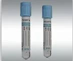 أنبوبة تجميع الدم مفرغة الصوديوم Citrate 1: 9 Blue Cap PT Tube