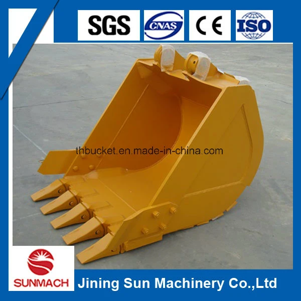 Foton Lovol Wear Resistant Excavator Bucket with 5 Teeth