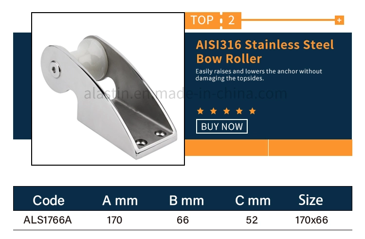 Alastin Marine 316 Edelstahl Hochwertige Bow Roller