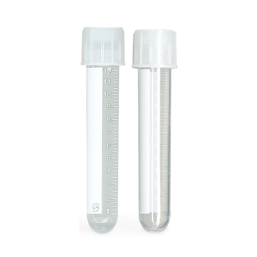 Graduated PP Sterile Individual Packing Disposable 5ml Cell Bacteria Culture Test Tube 12X75mm