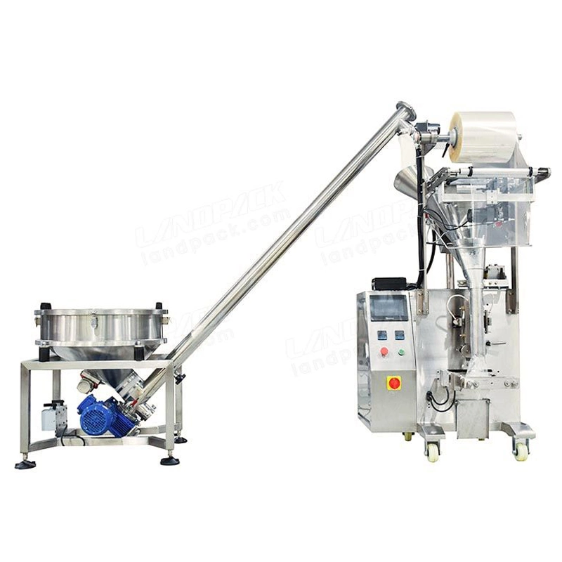 Full Auto Vertical Sugar Salt Coffee Snus Spice Snack Popcorn Food Sachet Powder Automatic Pouch Filling Packing Machine