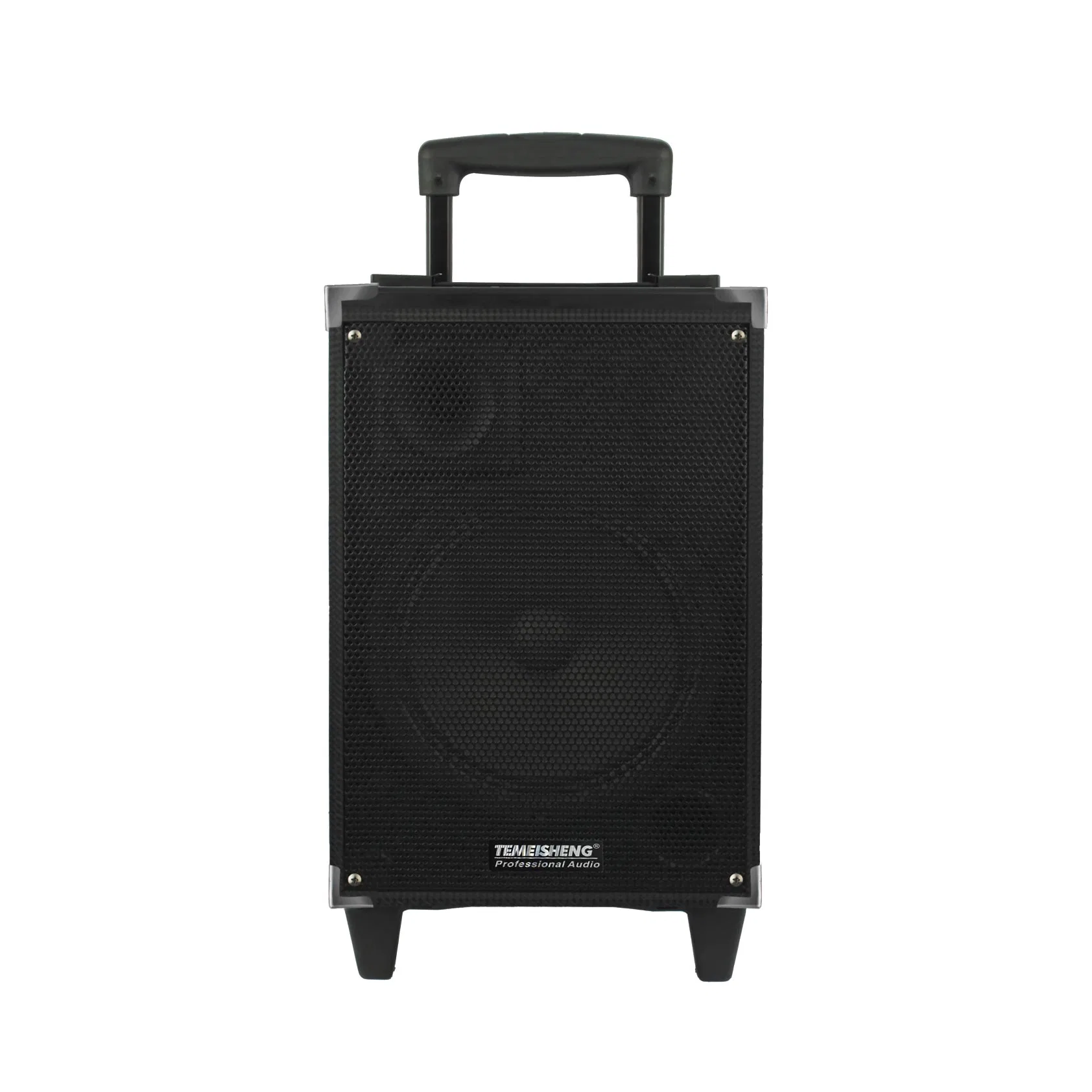 8inch Trolley Speaker with Solar Panel Rechargeable Portable Speaker