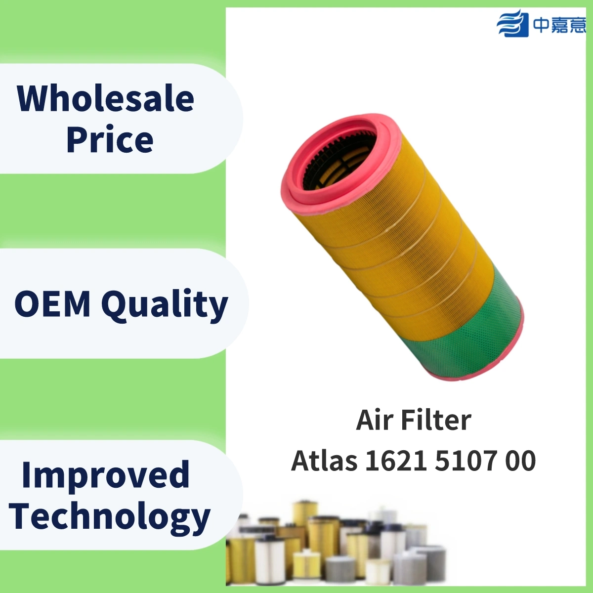 Atlas 1621 5107 00 Auto Filter Lkw Motorteilenfilter Element/Luft/Kraftstoff/Öl
