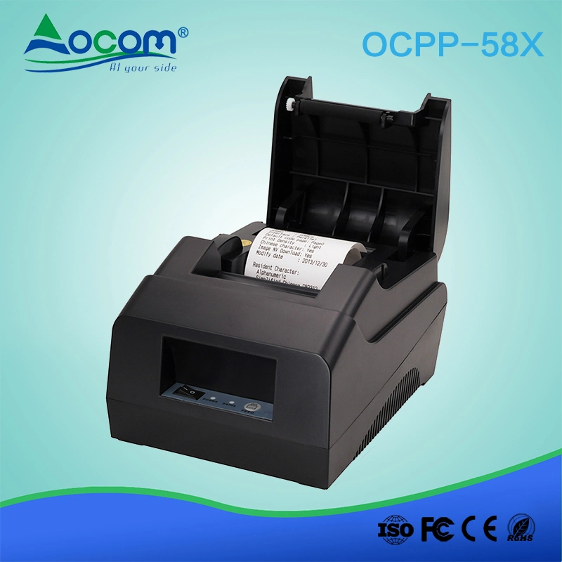 Factory Price 58mm POS Receipt Thermal Printer with built-in Power Adaptor