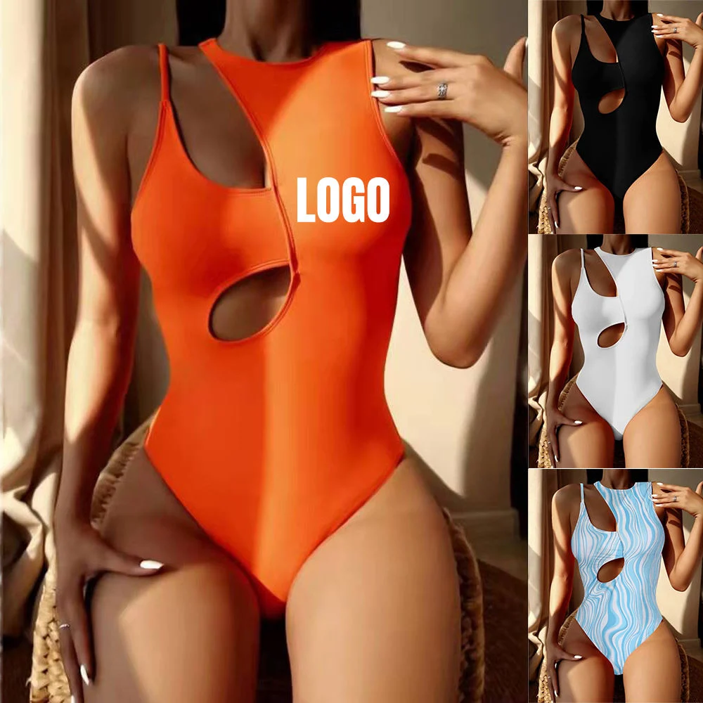 Fato de banho de venda a quente fato de banho de tamanho "Swimwear Beachwear" com fato de banho de grande capacidade Fato de banho para mulher fato de banho de peça única 2022 fatos de banho para linha do biquíni