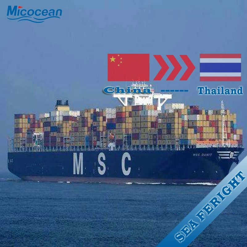 LCL Service Bulk Cargo Sea Freight From China to Bangkok, Thailand with Customs Clearance