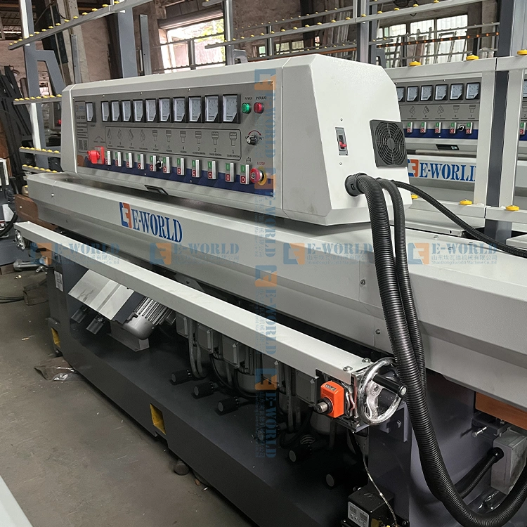 More Safe 10 Motors Glass Straight Edge Edging and Polishing Machine