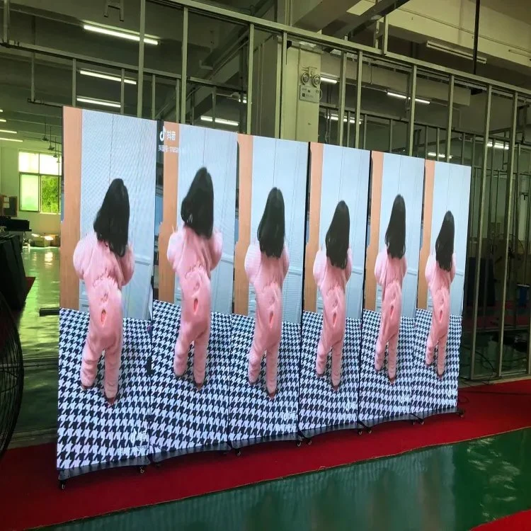 P2.5 Floor Standing Vertical Interactive Digital Signage LCD TV LED Screen for Advertising