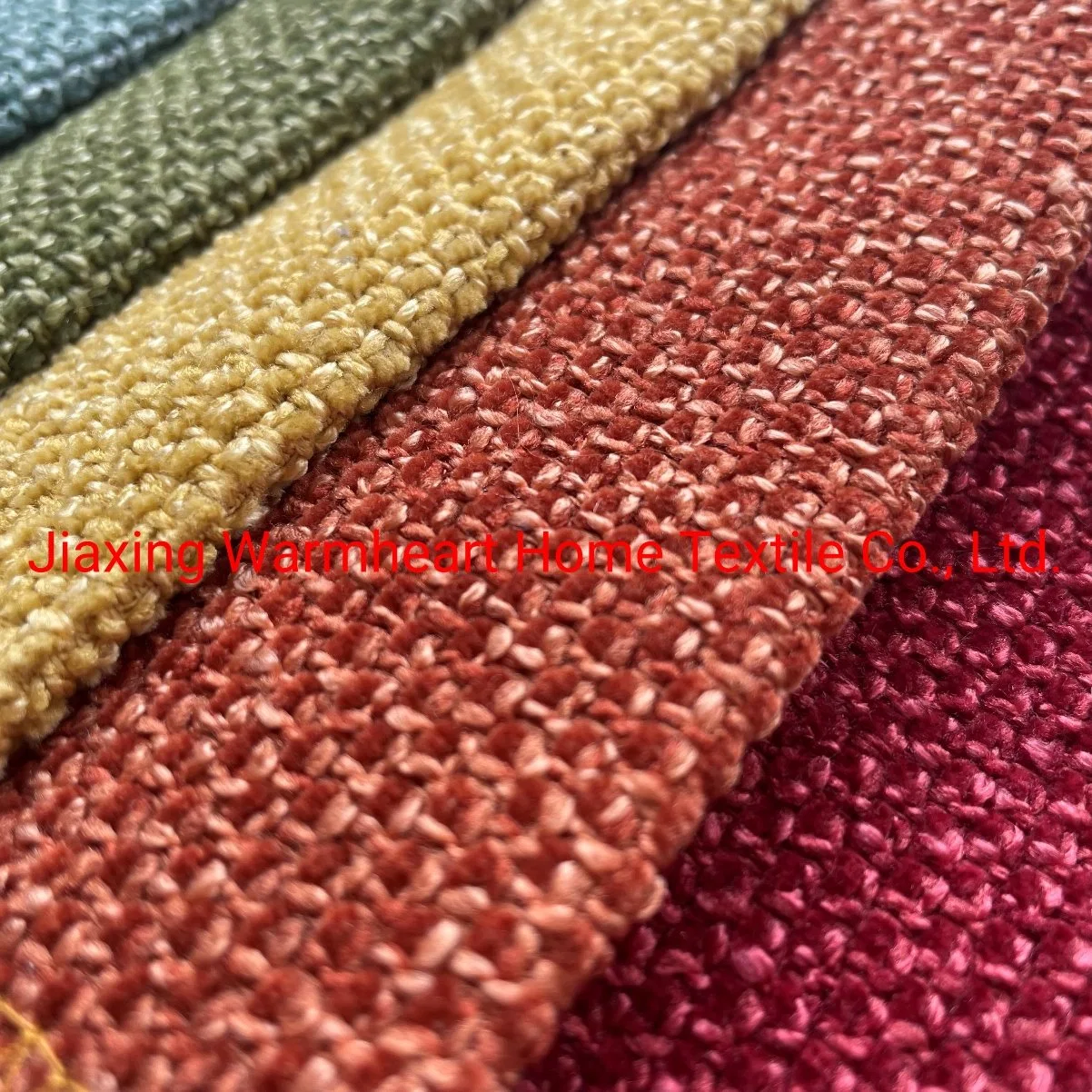 Polyester Chenille Stoff für Sofa Möbel Stuhl (WH24)