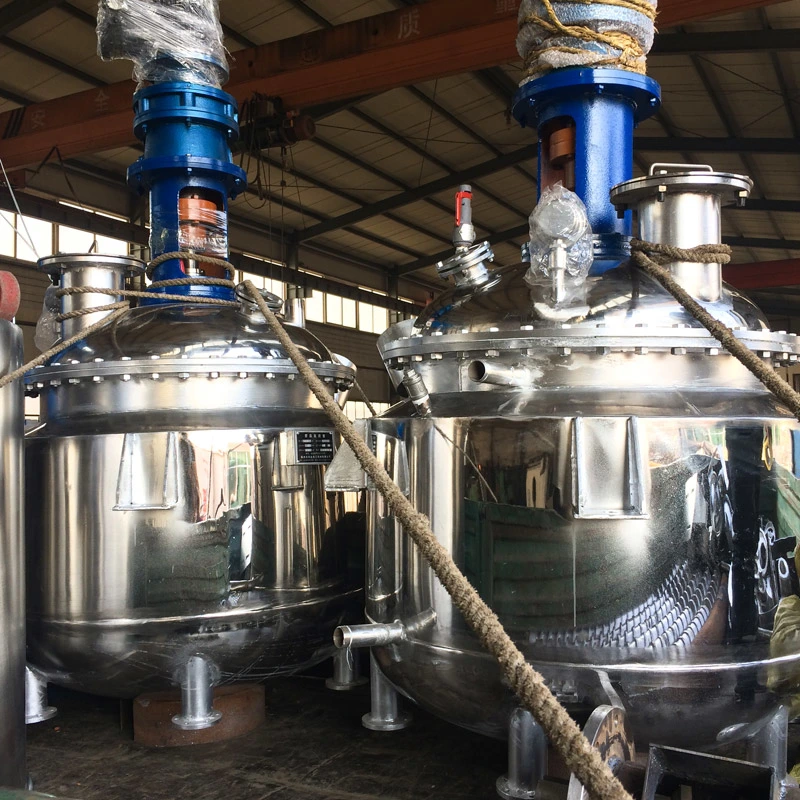 Stainless Steel Chemical Reactor / Reaction Tank for Glue and Adhesive Production