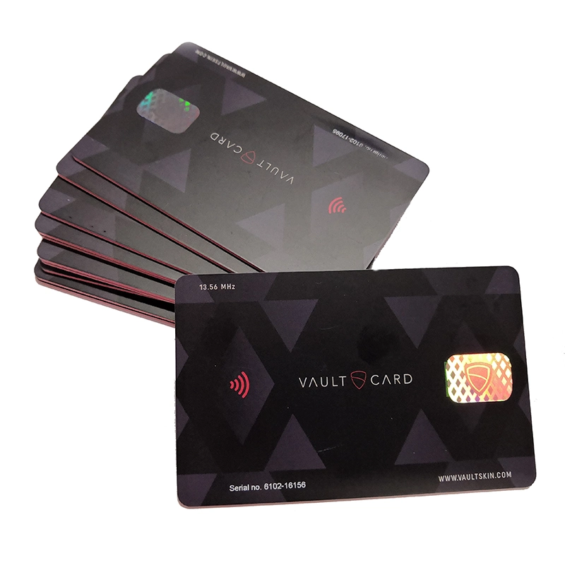 CR80 Größe schützen IC-Karten Geschenkkarten RFID Blocking Card