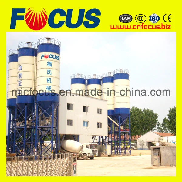 120m3/H Stationary Concrete Batching Plant Hzs120 for Big Engineering Project