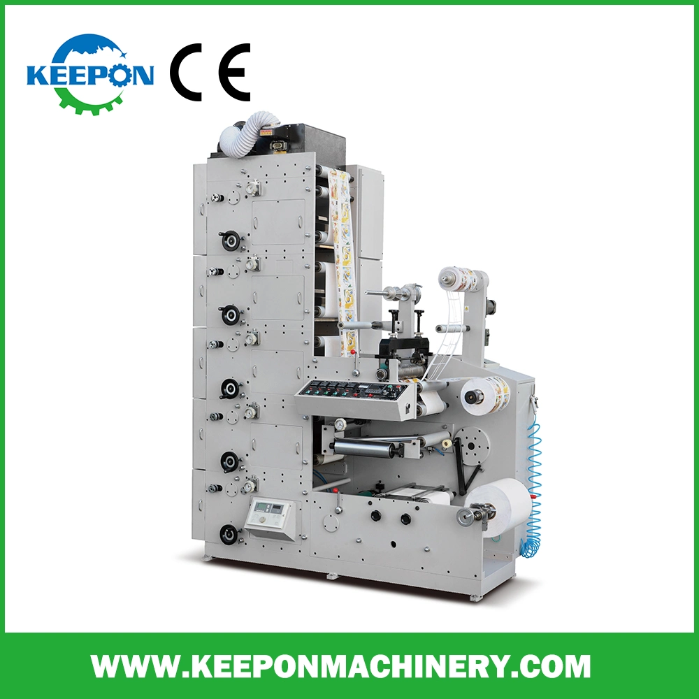 Paper Film Label Flexo Printing Machine