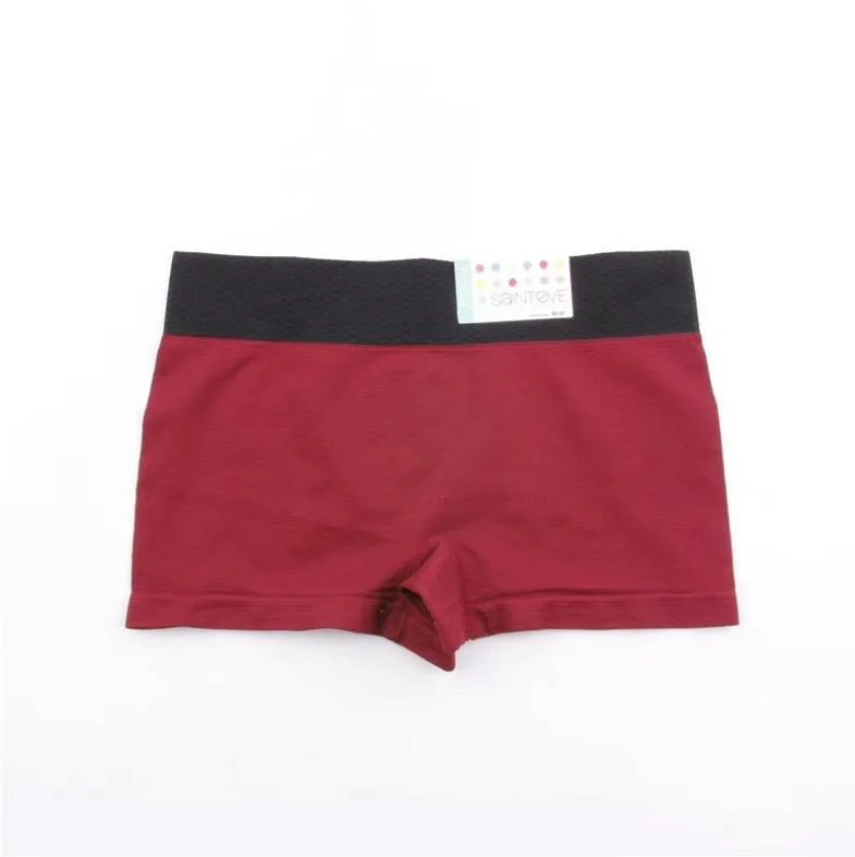 2023 Fashion Big Size Women Seamless Boxer Underwear