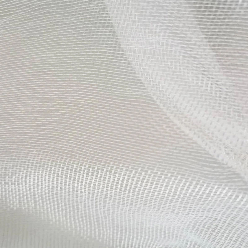 Factory Made Polyester Mesh Scrim Backing for Laminates and Composites