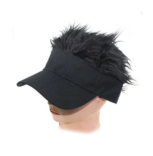 28cx-017wpopular Europe America Peaked Golf Sun Shade Baseball Wig Cap