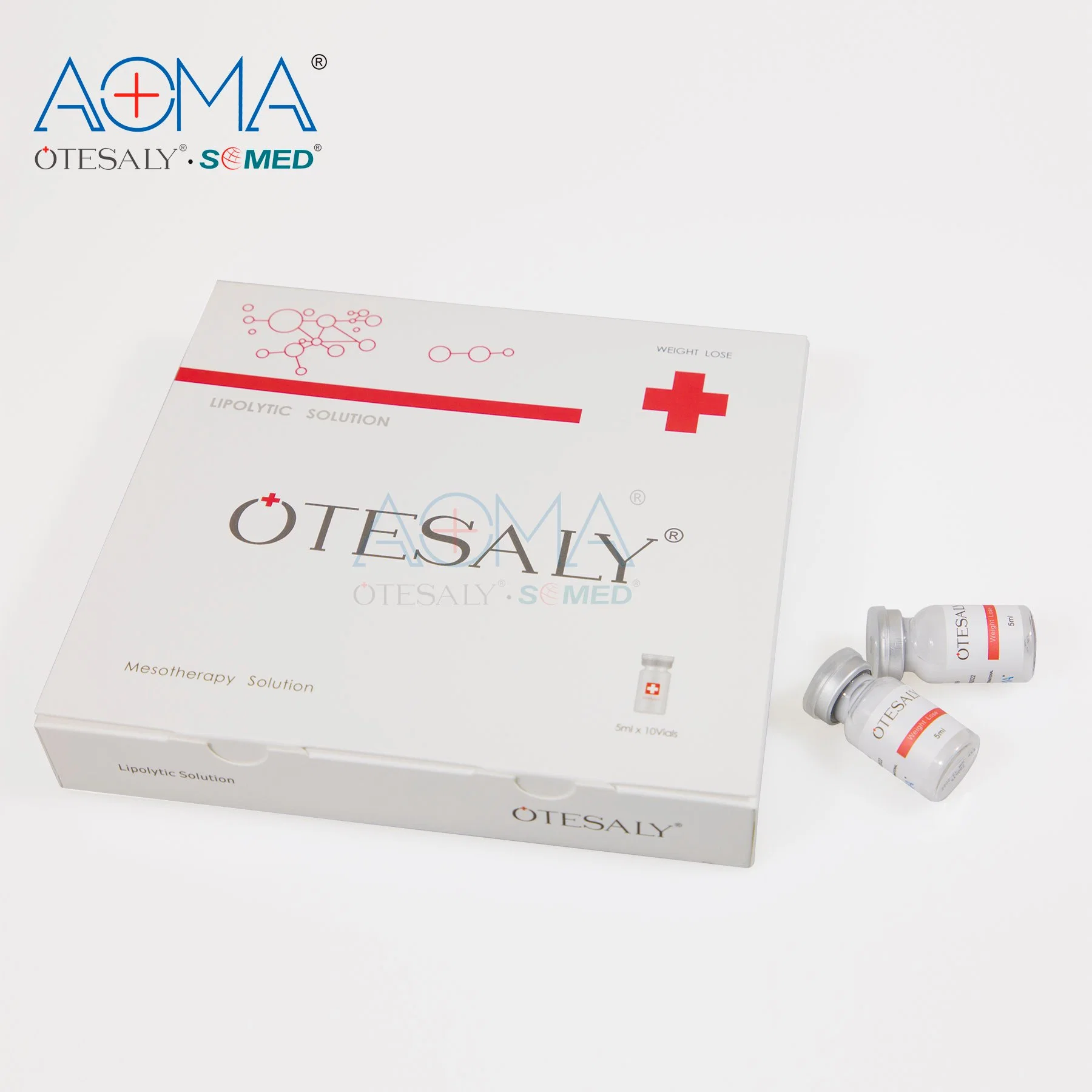 Otesaly Brand Lipolytic Solution Lipo Ppc Lipolysis for Face Body Fat-Dissolving Weight Loss Mesotherapy Treatment