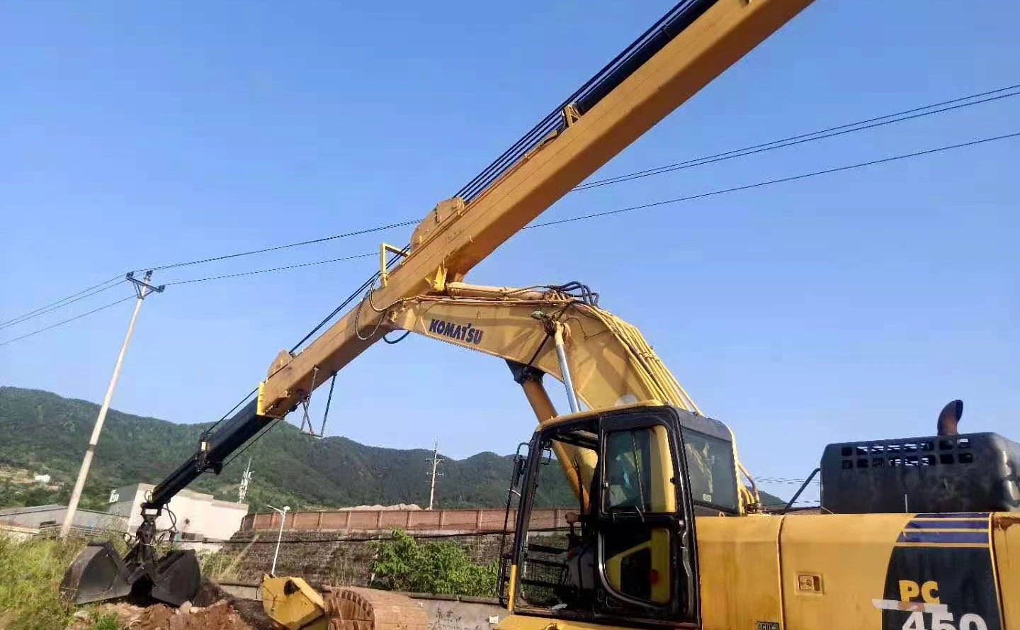 Fabrik Hersteller von verschiedenen Arten von Teleskopdipper Arm und Long Reach Boom für Sumpfbuggys