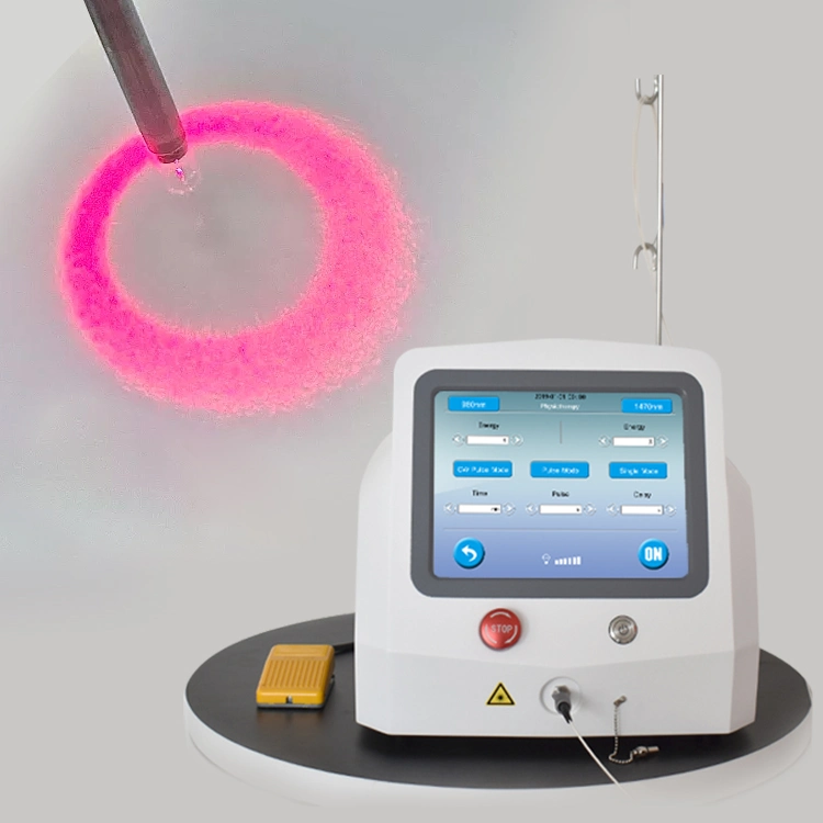 Système laser portable de chirurgie de rajeunissement et de tension vaginal 980nm 1470nm Laser à diode