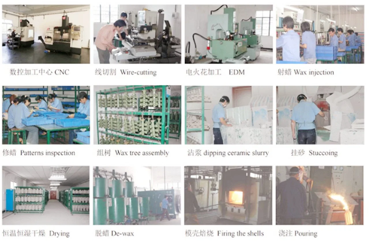 Precision Stainless Steel Investment Casting Lost Wax Casting