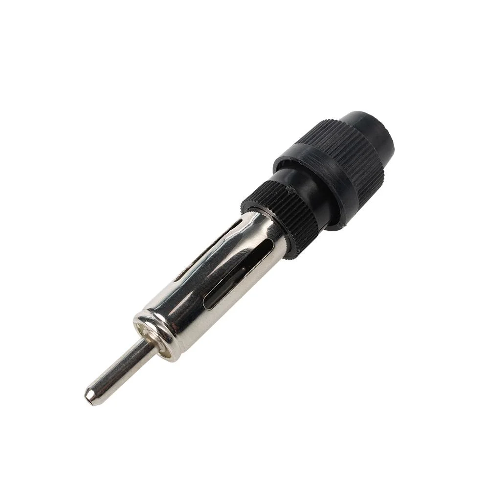 ISO to DIN Aerial Antenna Mast Adapter Connector Plug for Radio Stereo