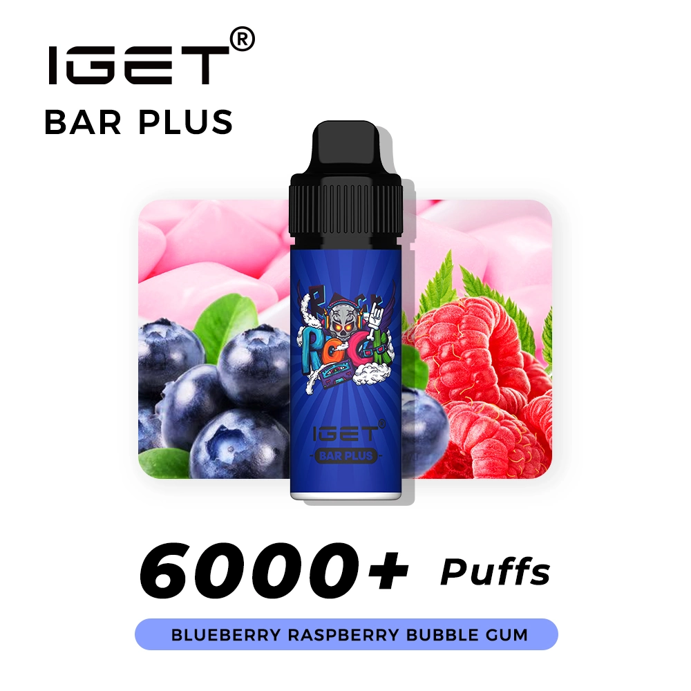 Аккумулятор Iget Bar Plus — 600 мА/ч, низкое сопротивление, 1.2 Ом, превосходный вкус, 5% солевая сетевая карта, Сильная никотиновая сила - Горячие продажи на арабском рынке