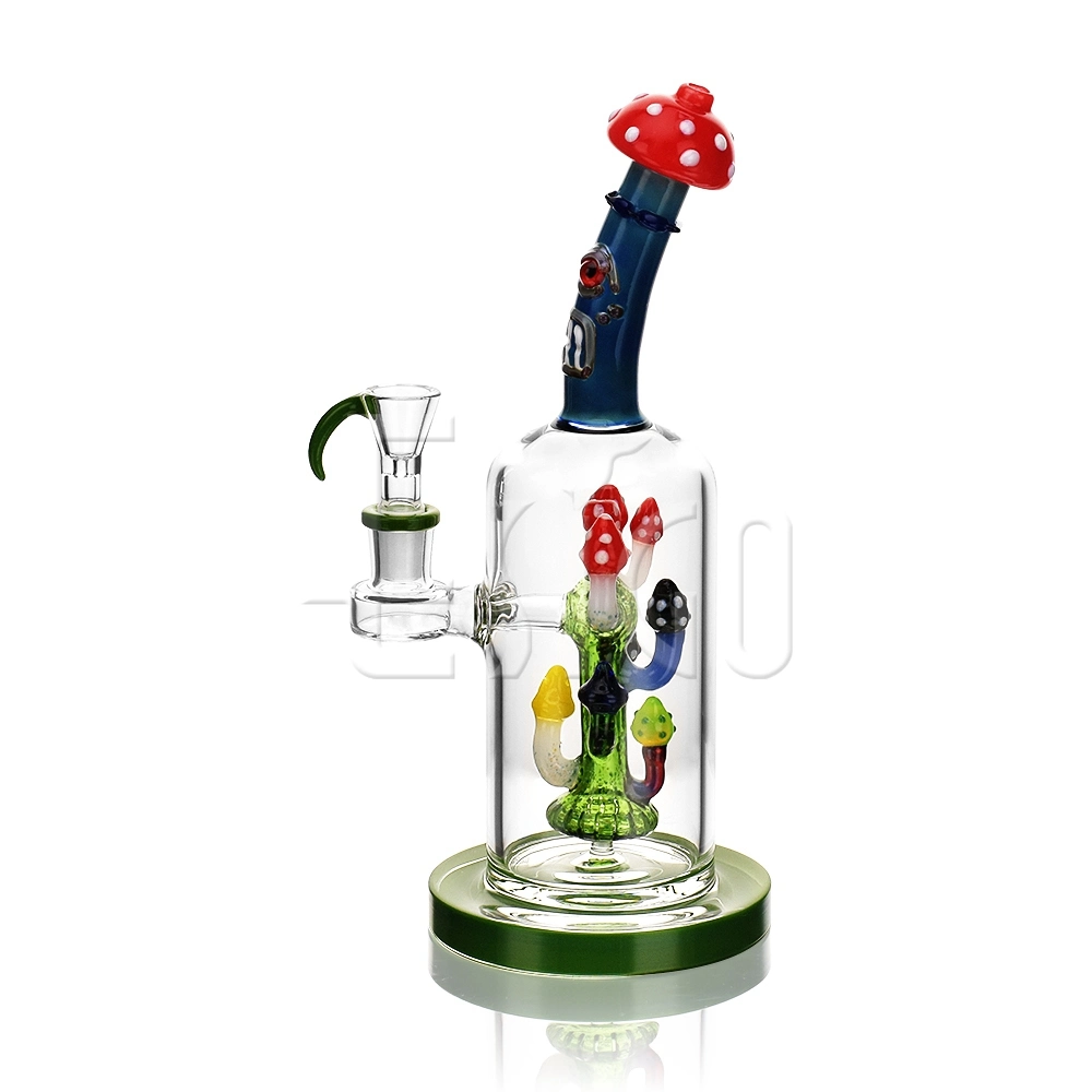 Esso Design Großhandel OEM / ODM 10 Zoll Pilz Tabak Shisha Hookah Ölrohr Aus Glas