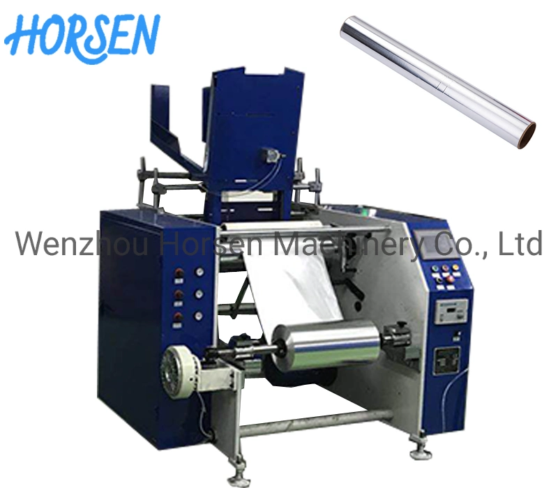 Label Counting Rewinding Machine for Copper Foil Aluminum Foil Pet PC PVC PCB FPC Battery Membrane Flannelette Material in Roll