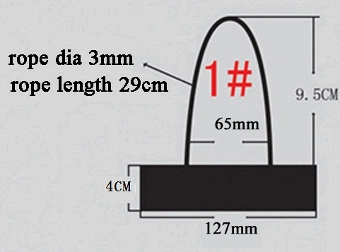 Cuerda de la ronda de la palanca de papel que hace la máquina