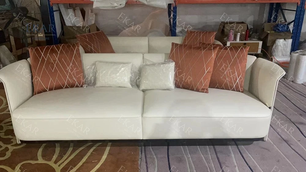 Ekar Luxus Leder Italienisch Modern Wohnzimmer Stil Sofa