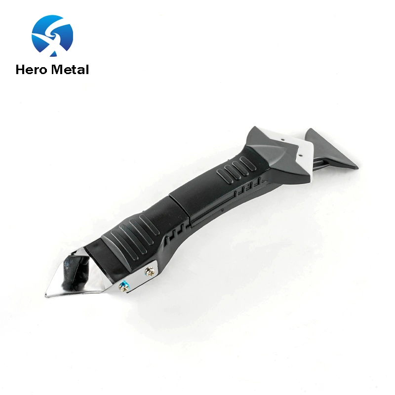 Multi-Functional Glass Glue Angle Caulk Scraper Tool Shovel Rubber Remover Seam Caulking Tools