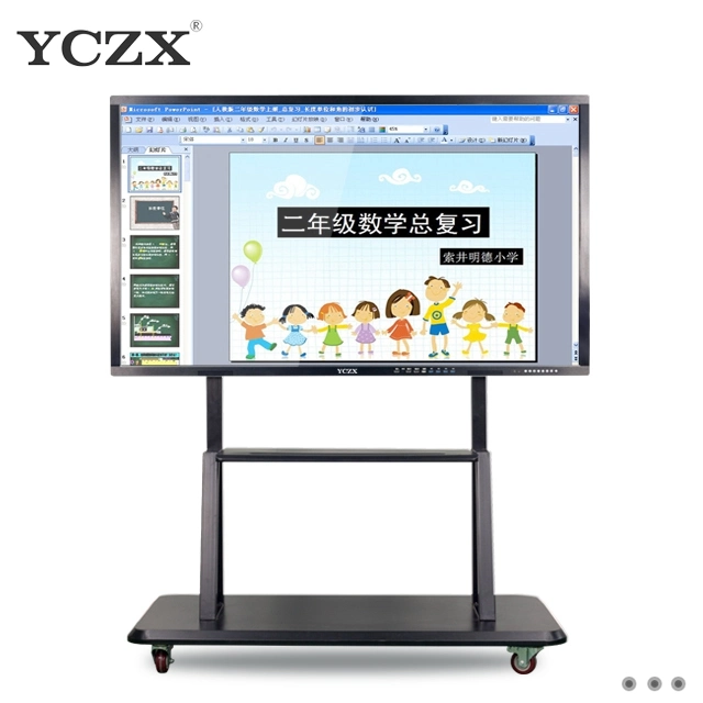 55 Inch IR Touch Screen LED Multi Touch Screen Interactive Flat Panel Display Monitor for Education