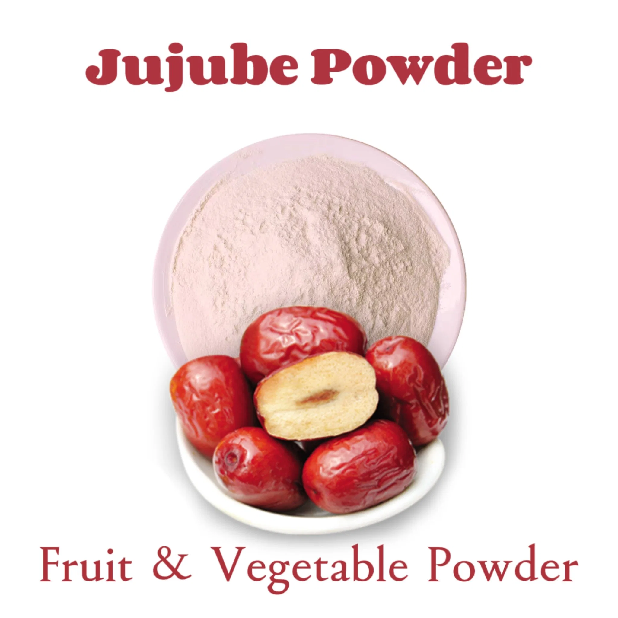 100% Natural Jujube Powder for Cookie, Soybean Milk
