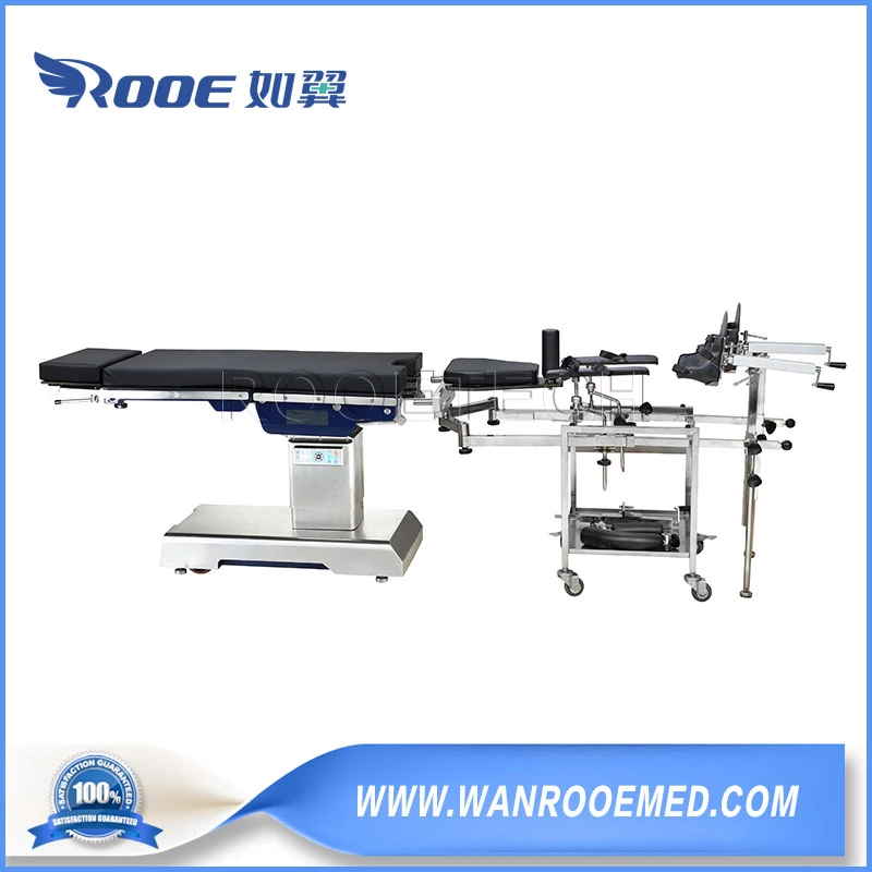 Medical 300kgs Loading Double Control System Electro-Hydraulic Operating Table with Translation