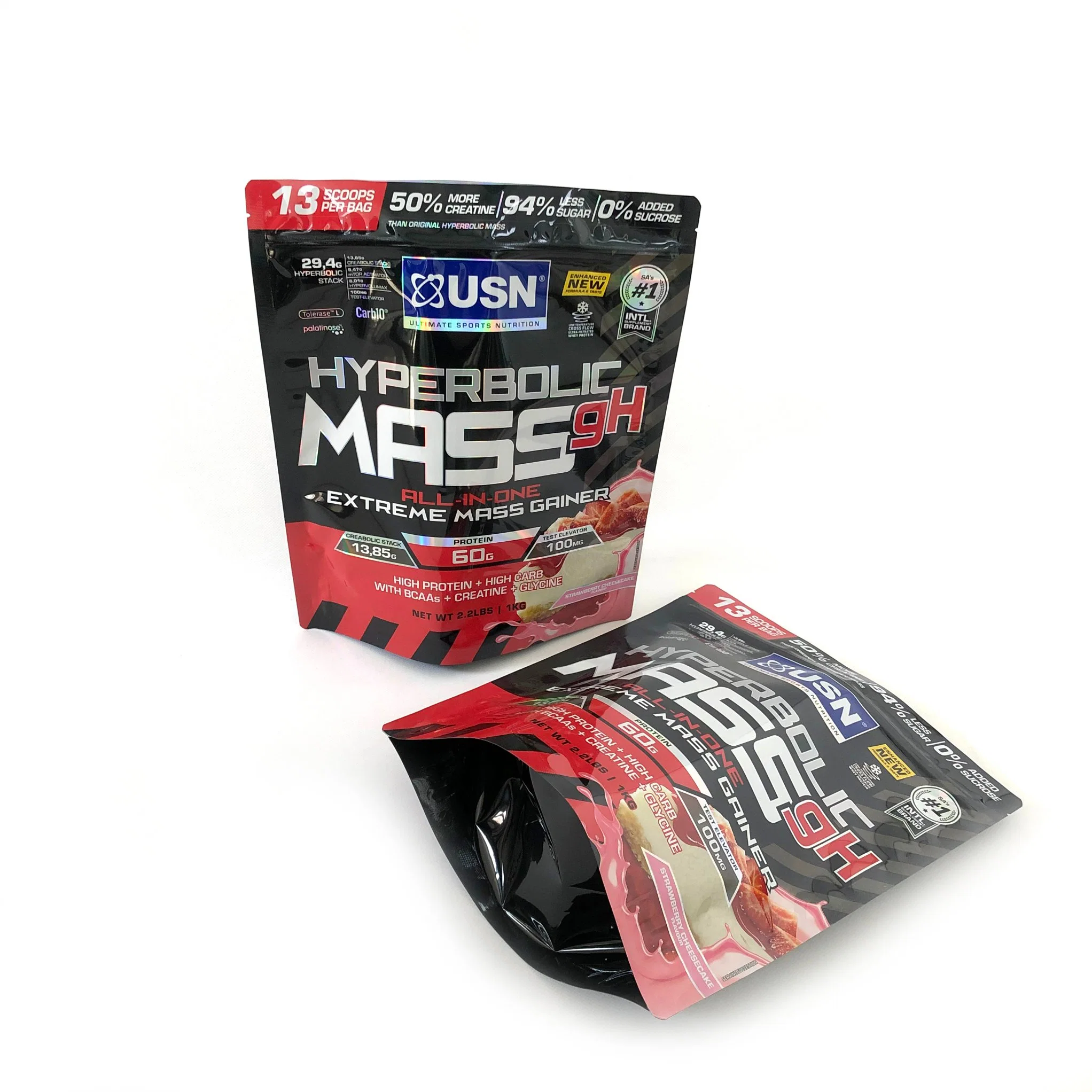 Printable Protein Powder Plastic Packaging Bag