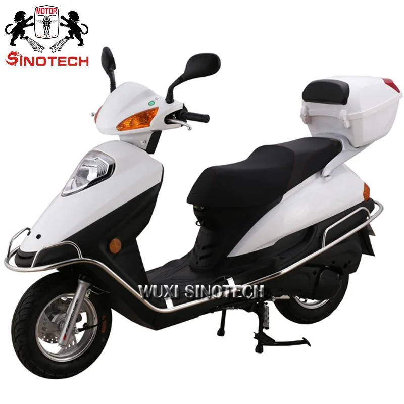 Best Selling Gas Motorbike in 2023 125km/H 200km Long Endurance Air-Cooled 4 Stroke 125cc 150cc Petrol Gasoline Scooter Motorbike with Disc Brake a Large Headli