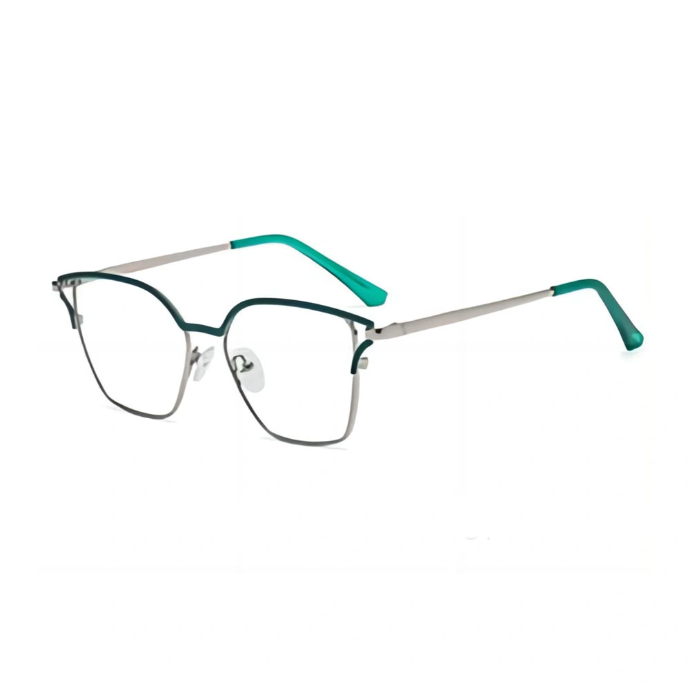 Gd 2023 Hot Selling Cat Eye Glasses Women New Design Cateye Fashion Metal Optical Frames