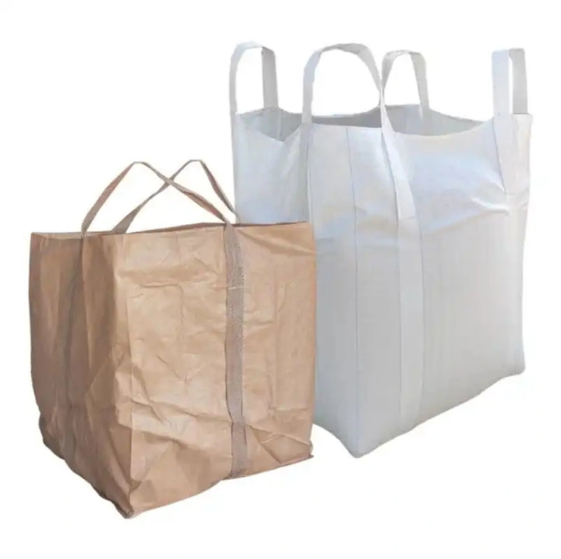 PP Woven Jumbo 1 Ton Big Bags 1000kg Fabric FIBC Bag Bulk 1.5 Ton 1500kg Bulk Jumbo Bag